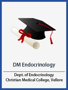 Endocrinology CMC Vellore - DM Endocrinology
