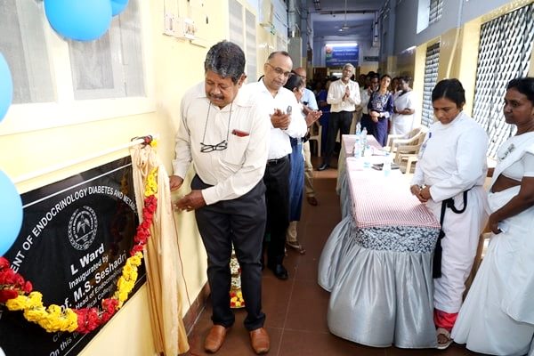 Inauguration of Endocrinology General Ward L Ward