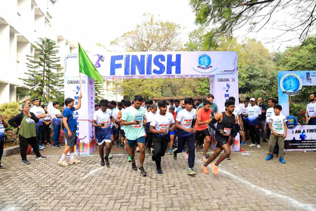 The Carnival marathon 2026, endocrinology cmc vellore Marathon took place on 26th January 2026