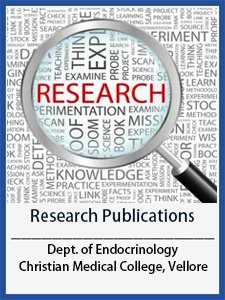 Endocrinology CMC Vellore - Research Publications