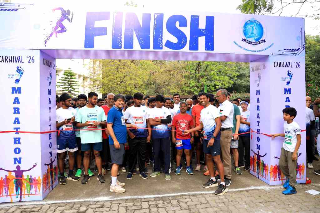 The Carnival marathon 2026, endocrinology cmc vellore Maratho took place on 26th January 2026 organized by nihal thomas